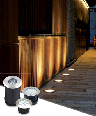 Wpuszczane wieloscenowe oświetlenie podziemne LED, odporne na rdzę w ziemi oświetlenie LED!