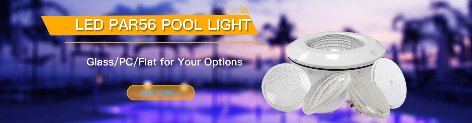 Oświetlenie basenowe LED PAR56