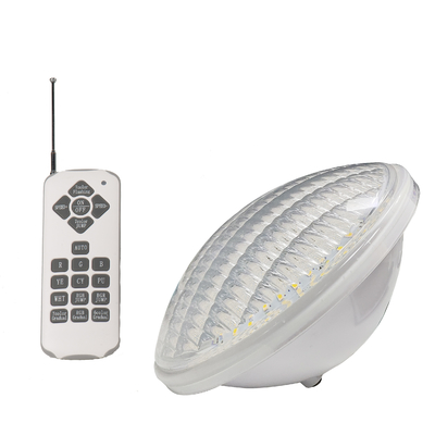 Wyrafinowana wodoodporna lampa basenowa LED PAR56 Plastikowa żarówka RGB 35W AC12V
