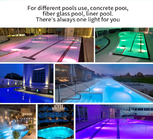 12V Waterproof Pool Lights 18W - 35W IP68 RGB Color Changing LED Pool Lights