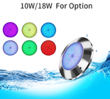 Pro Version 35W LED Underwater Pool Lights RGB Color Changing 12V AC 316L Stainless Steel