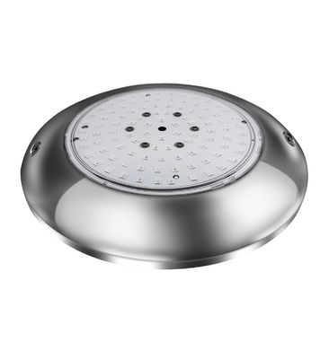 Inox 316L RGB LED Pool Light Podwodny montaż powierzchniowy Wodoodporny 15W Wielokolorowy