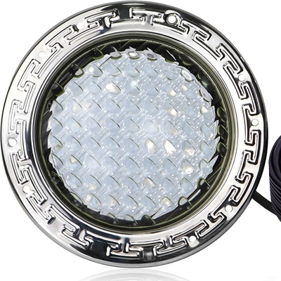 Wyrafinowana kolorowa żarówka basenowa LED 100FT 120V 10-calowa zmieniająca kolor lampa basenowa do basenu wewnętrznego
