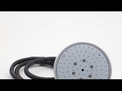 1,5-calowe gwintowane małe wpuszczane oświetlenie basenowe LED w wielu kolorach w kolorze białym