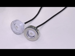 Rafinowany IP68 316L Led Reflektor z stali nierdzewnej Para Piscina 12W